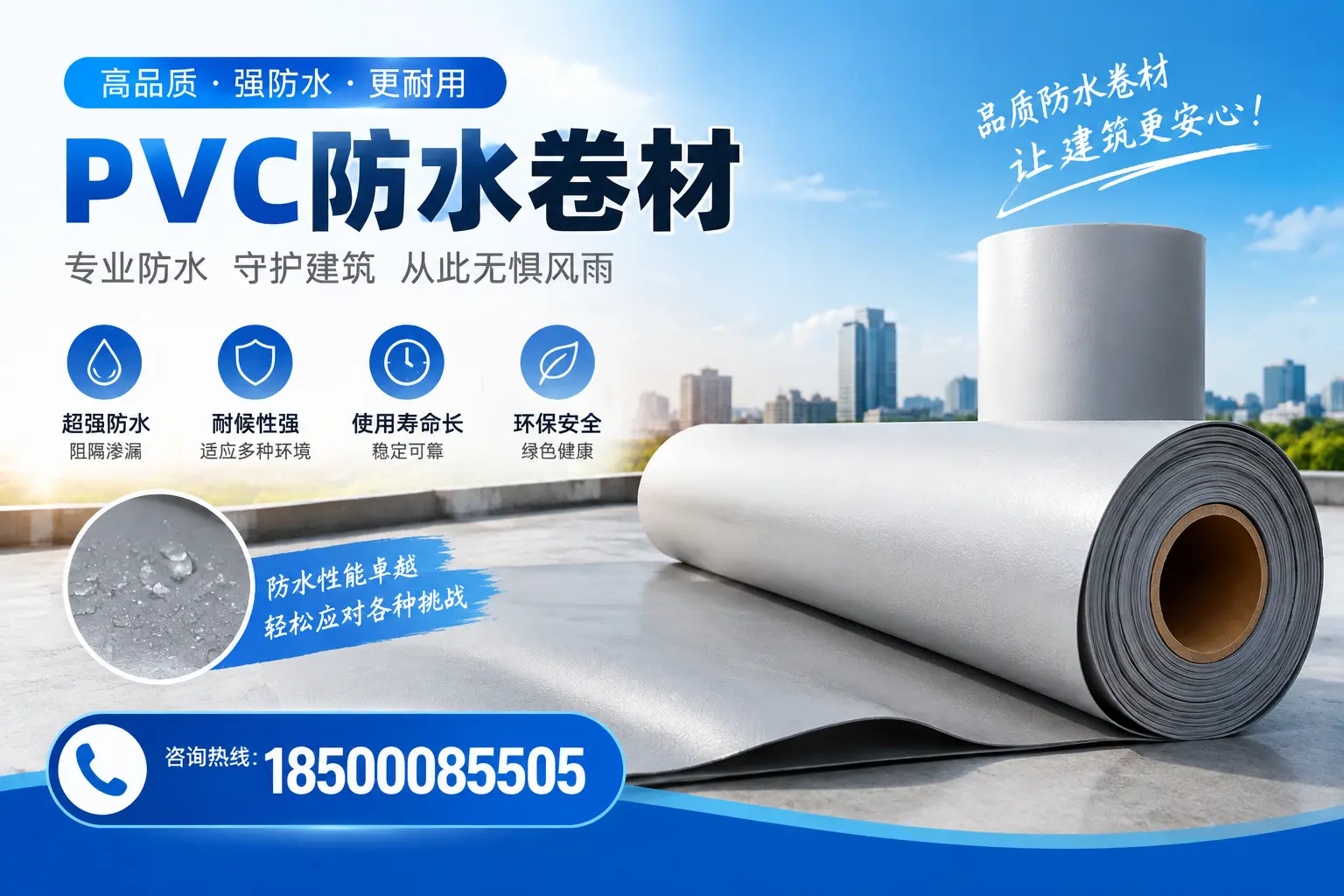 如何选择高质量的PVC防水卷材？盘锦消费者必看指南